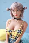 Hight Quality Mini Sex Doll Big Boobs Small Love Doll for Men 138cm - Elina