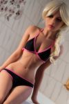 Small Breast Blonde Real Sex Doll 155CM-Lucy