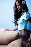 Super Realistic Ebony Sex Doll Black Love Doll 166cm- Amaris