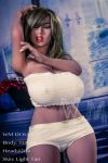 WM Big Breasts Thick Thighs Curvy Closed Eyes Small Sex Doll 108cm - Esme