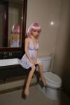 Mini Realistic Japanese Love Doll C Cup Lifelike Sexual Doll TPE 125CM- Zelda