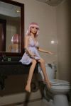 Mini Realistic Japanese Love Doll C Cup Lifelike Sexual Doll TPE 125CM- Zelda