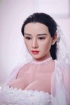 160cm Pregnant Real Sex Doll with Silicone Head - Charley
