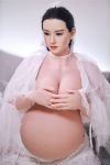 160cm Pregnant Real Sex Doll with Silicone Head - Charley