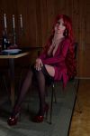 Red Hair Lifelike Mature Slim Waist Sex Doll 155cm - Iliana