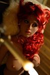 Red Hair Lifelike Mature Slim Waist Sex Doll 155cm - Iliana