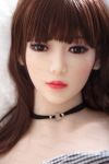 Big Boobs Round Japanese Life Size Sex Doll Cute Young Girl Love Doll 158CM - Violet