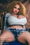 150cm Blonde Lifelike BBW Fat Sex Doll - Keilani
