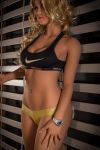 160cm Blonde Athletic Round Asses Slim Sex Doll - Ellianna