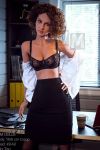 166cm Slim Office Lady Realistic Sex Doll - Calliope