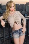 161cm Blonde Plump Sexy Realistic Sex Doll- Korina