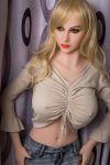 161cm Blonde Plump Sexy Realistic Sex Doll- Korina