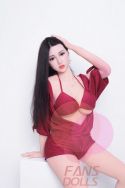 Chinese Real Sex Doll with Silicone Head 165CM - Qian Xue