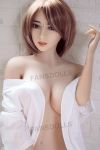 Most Realistic Buxom Blonde Love Doll Super Sexy Asian Sex Doll 158cm- Paola