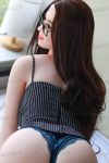 Buy Hottest Huge Breasts Real Sex Doll Online Asian Lady Porn Doll 158cm - Martha