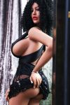 Big Breasts Thick Hip Real Sex Doll Chubby Mature Love Doll 158cm - Crystal