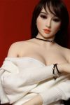 Super Sex Realistic Asian Sex Doll Lifelike TPE Full Body Love Doll 158cm - Ivanna