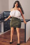 140cm Plump Mature Sex Doll Big Breasts Wide Hips Sex Doll -Briella