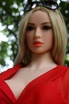 Hyper Realistic Big Boobs Seductive Lifelike Blonde Sex Doll 165cm - Celeste
