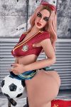 160cm Wide Hips Big Booty Football Baby Realistic Sex Doll -Kiara