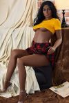 Muscled Black Realistic Sex Doll for Men 168cm Cassidy