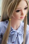 Small Breasts Mini TPE Sex Doll Cute Flat Chested Real Doll for Sex - Lois