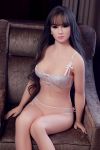 Medium Size Beautiful Asian Girl TPE Sex Dolls for Men Hot Realistic Love Doll 158cm - Sophia