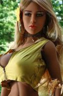 H-Cup Most Realistic Sex Doll Busty TPE Love Doll Tan Skin 158cm - Rosie