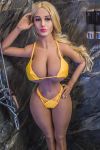 Tan Skin Busty Milf Sex Doll Europe Sexy with Wide Thick Hip Love Doll 158cm -Lucille
