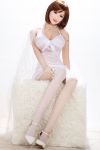 Best Sex Doll on the Market Super Enchanting Realistic TPE Love Doll 165cm - Blanche