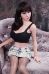 Beautiful Korean Girlriend Sex Doll Slim Love Doll with Big Boobs 165cm - Carolina