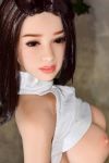 Small TPE Sex Doll Asian Lifelike Busty Real Love Doll 138 cm - Debrah
