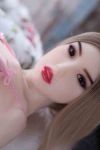 Hot TPE Real Sex Doll Small Breasts Love Doll for Men 148cm - Abby