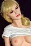 Delicate Blonde Beauty Sex Doll Real Size Love Doll with Sexual Body 158cm -Sylvia