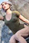 Muscled TPE Real Sex Doll Tight Butt Love Doll 165cm - Hanna