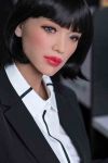 Asian Office Lady Sex Doll Full Size Real Love Doll 165cm Lisa