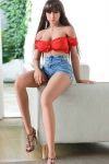Erotic Real TPE Sex Doll  Pretty Sexy Love Doll For Man 165cm - Judy