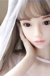 Most Realistic Female TPE Life Sex Doll Young Woman Love Doll 138cm - Coral
