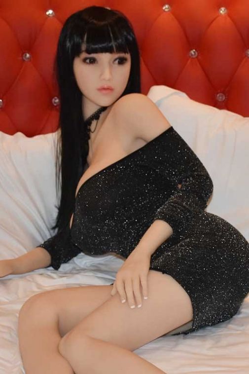 Beautiful Lifesize TPE Sex Doll with Huge Tits Adult Toy Doll 165cm Gina