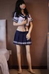 Cute Lifesize Japanese Sex Doll Young Girl Love Doll for Men 158cm Ekin