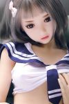 Affordable TPE Lifelike Japanese Sex Doll Mini Female Doll 138cm - Bernice