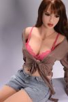 Best TPE  Alluring Sex Doll Hot  Realistic Love Doll - 158cm Allie