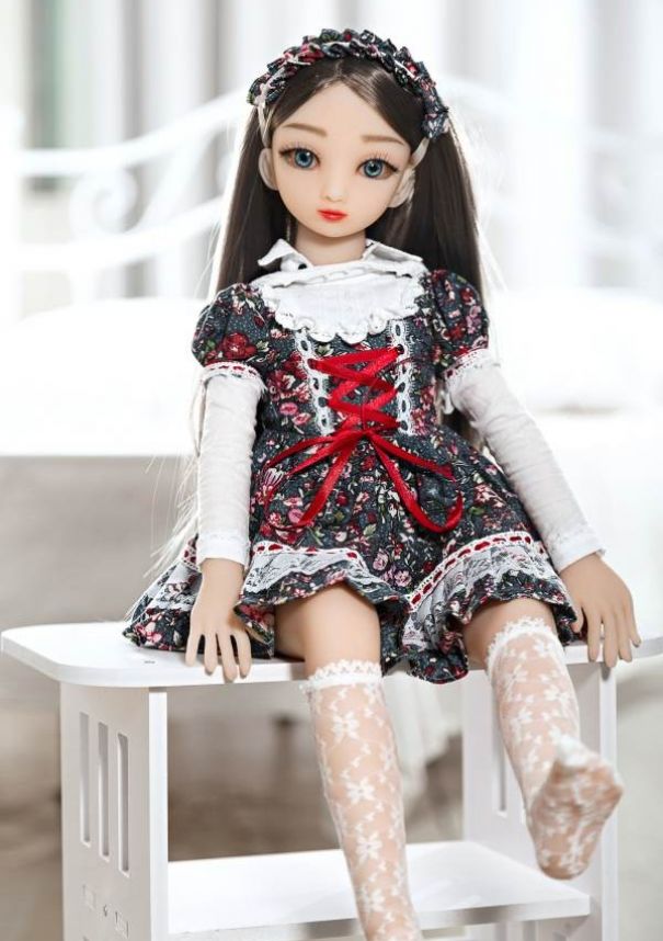 65cm Sex Doll Fantasy Flat Chest Doll Cute Big Eyes Dilys Sldolls